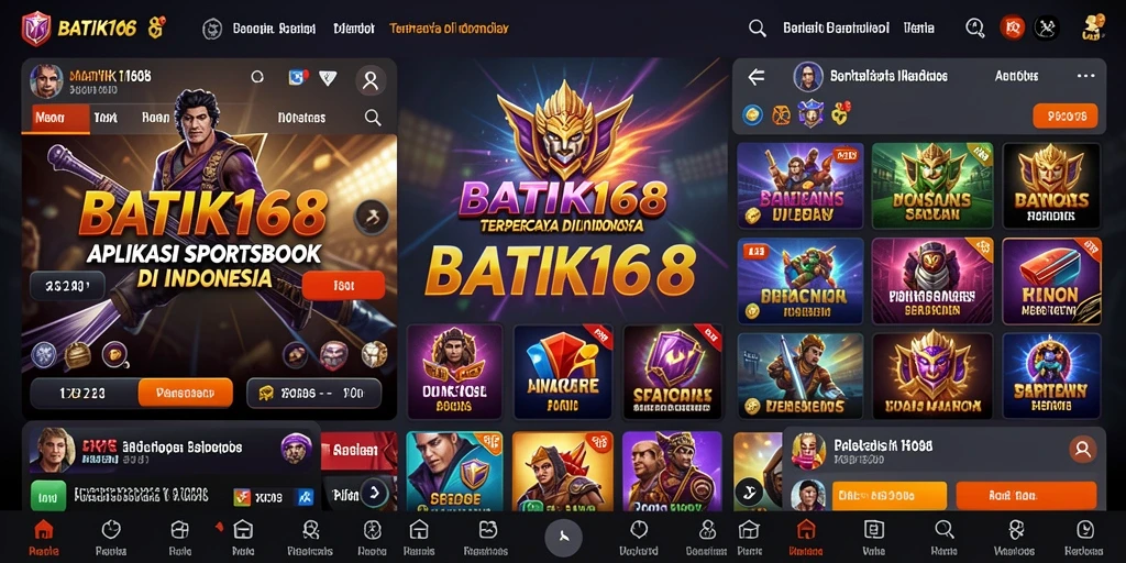 Tampilan gameplay <strong>BATIK168</strong> yang menarik dan interaktif untuk taruhan olahraga.