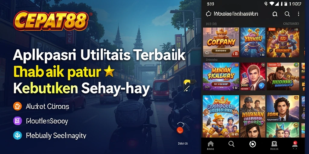 Tampilan utama aplikasi CEPAT88 dengan fitur pengelolaan tugas.