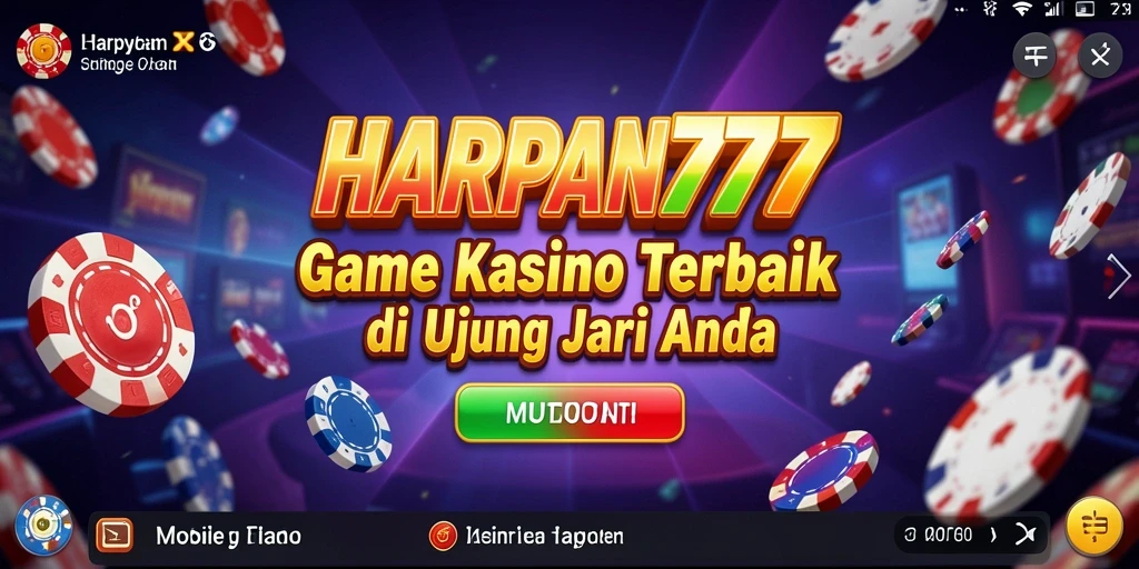 Tampilan gameplay seru dan grafis menarik dari HARAPAN777.