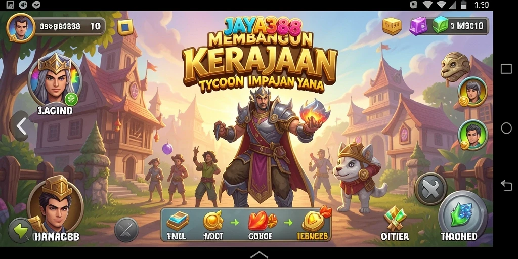 Tampilan gameplay menarik di JAYA388, menunjukkan strategi Tycoon yang mendebarkan.
