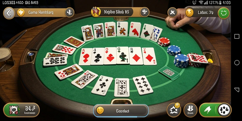 Gameplay seru Gaple di LOS303 dengan tampilan yang menarik.