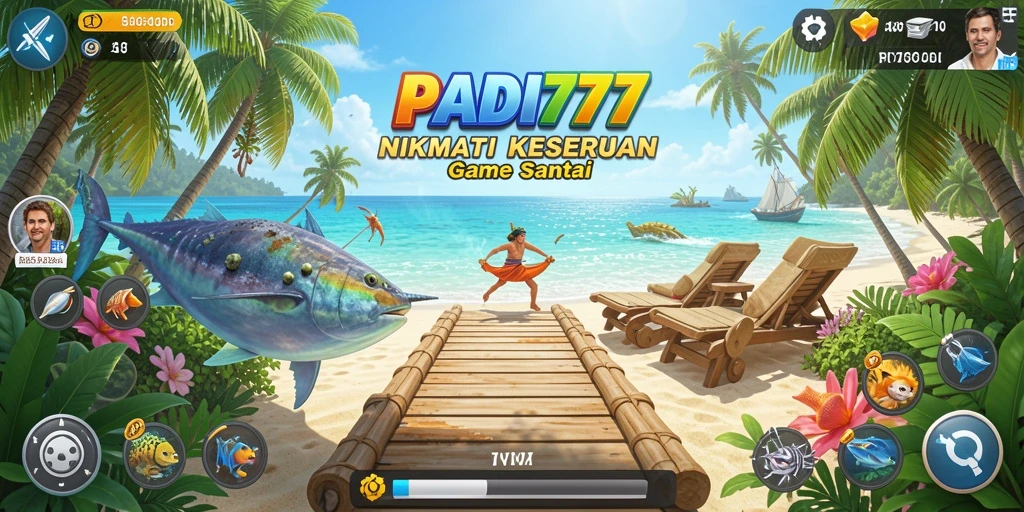 Tampilan gameplay PADI777 yang seru dan menarik.