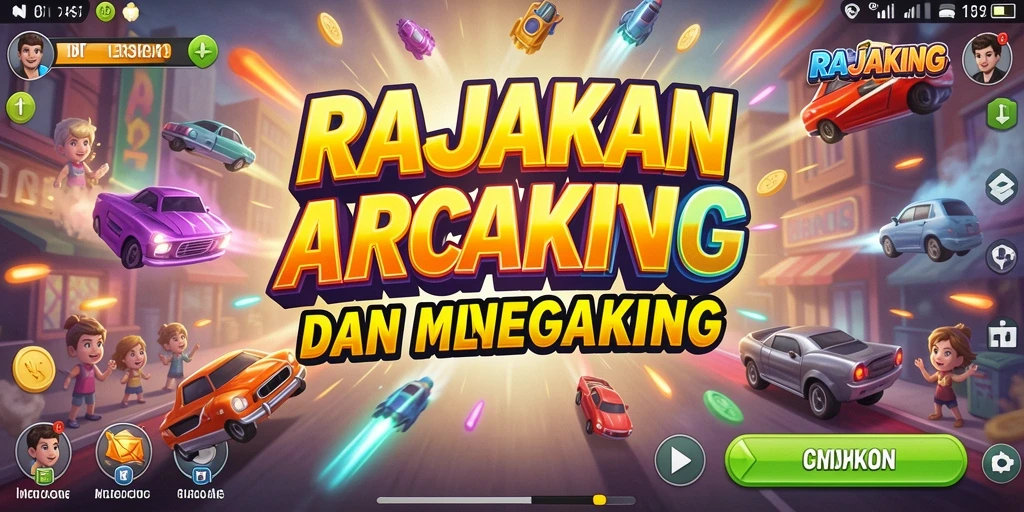 Tampilan gameplay seru RAJAKING dalam aksi.