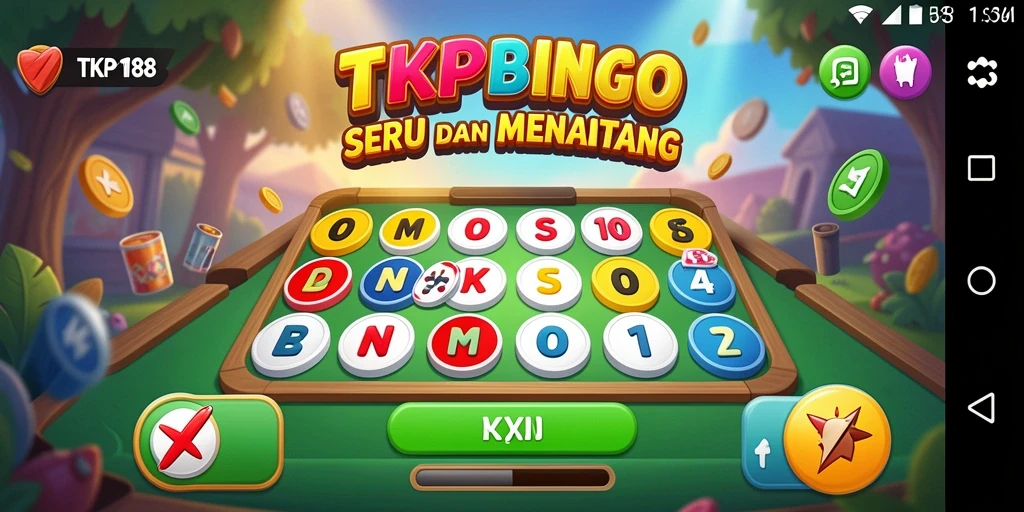 Tampilan gameplay Bingo yang menarik dalam TKP188.