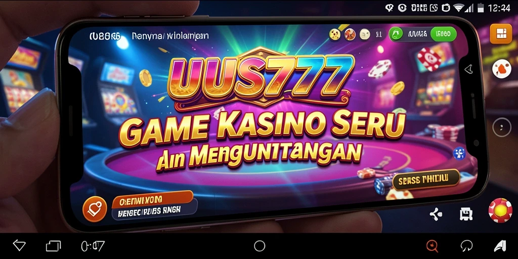 Screenshot gameplay UUS777 menampilkan keseruan permainan Kasino.