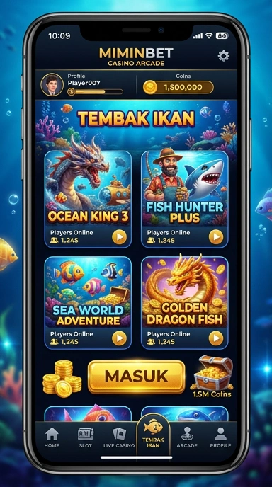 Tampilan utama aplikasi miminbet yang menarik dan mudah digunakan.